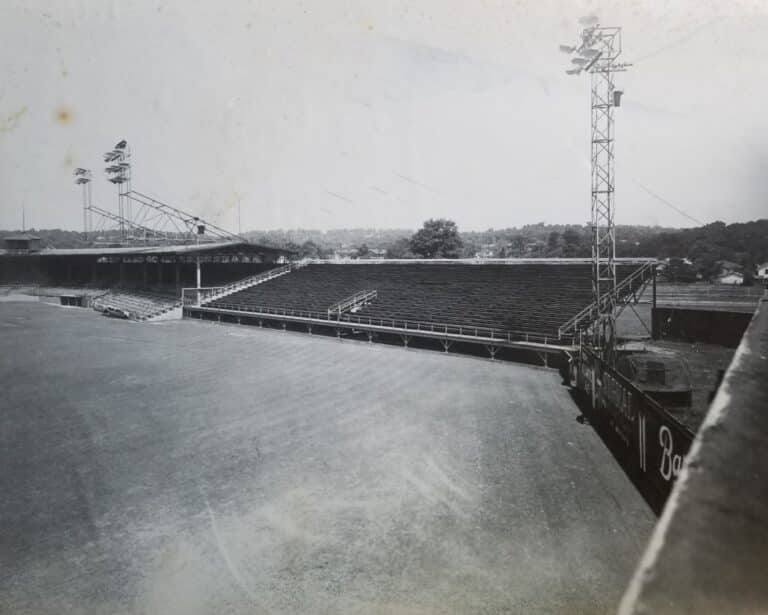 1936-1948-Circa - View of Rickwood Field from the Scoreboard