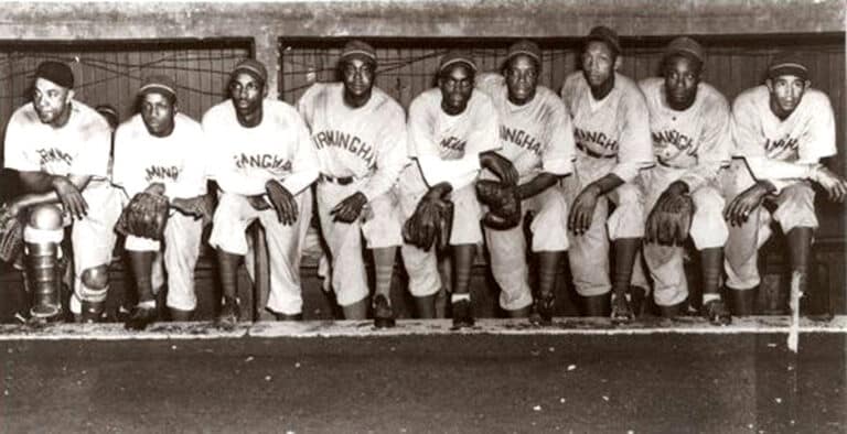 1944 Possible - Undated photo of Birmingham Black Barons courtesy of the Center for Negro League Baseball Research